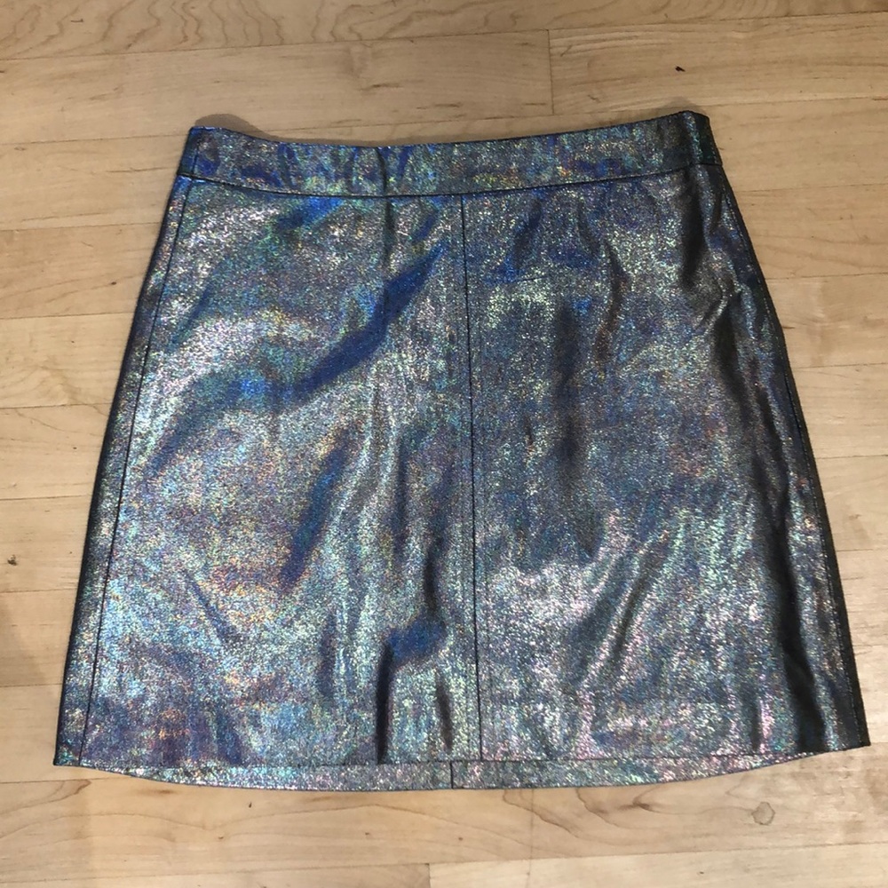Silver Sparkle Skirt